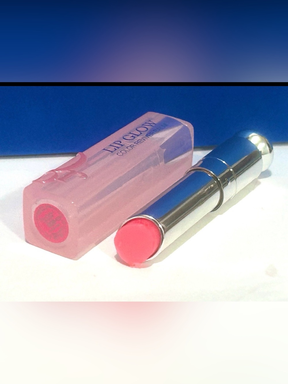 Dior Addict Lip Glow in 008 Ultra Pink NO LABEL